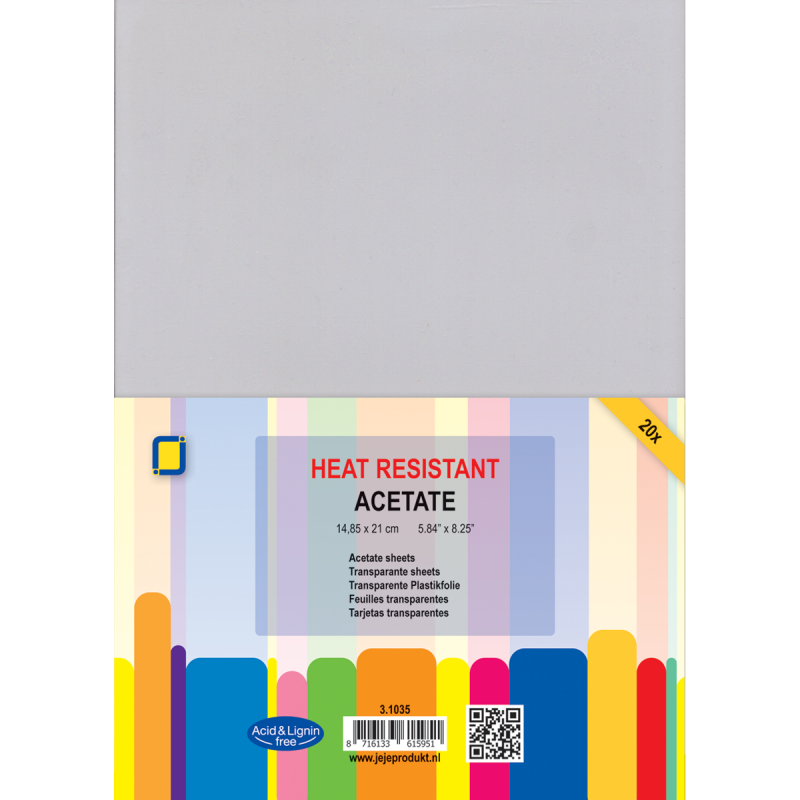 JeJe Heat Resistant Acetate A5 Parchment Down Under
